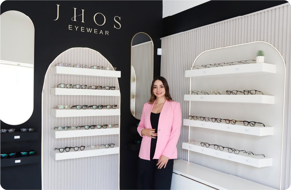 Exhibidor de armazones JHOS Eyewear